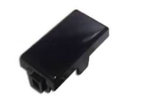 dado ciego Opalux NEGRO BM111.BLK (para interruptor o tomacorriente)