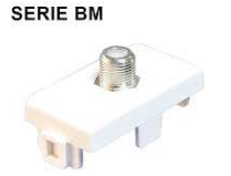 Dado Toma TV Cable Coaxial Opalux BM108