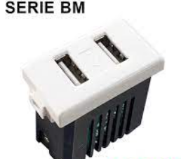Dado USB doble 5.0V BM125 Opalux