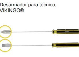 Desarmador estrella para tecnico 3/16 x 12 VIKINGO