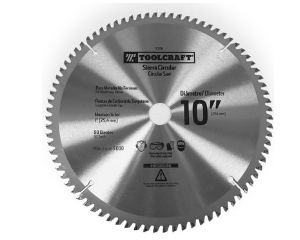 Disco Madera / Aluminio 10" x 5/8 x 100 dientes INDEAL PARA INGLETEADORA UYUSTOOLS
