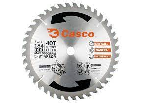 disco para madera 7 pulg x 60 dientes CASCO
