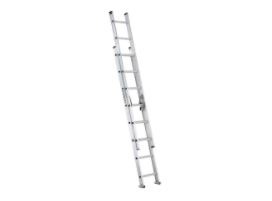 escalera telescopica de 20 pasos cap. hasta 150 kg alt. max 4,90 mts TRUPER
