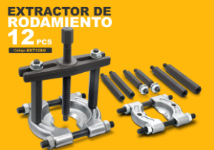 Extractor de Rodamiento 2" / 3" RODAJE 12 Piezas UYUSTOOLS