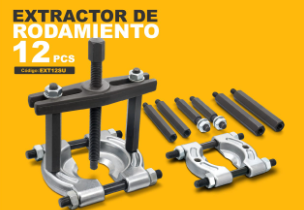 Extractor de Rodamiento 2" / 3" RODAJE 12 Piezas UYUSTOOLS
