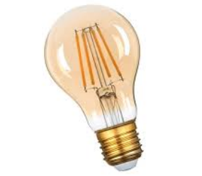 foco led CALIDO vintage A6 8W OPALUX OP-A6F30 E27