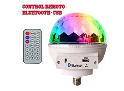 Foco led RGB tipo discoteca con control + usb incluido OPALUX