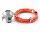 valvula de gas Regulador Gasper con Manguera 3/8 + abrazaderas