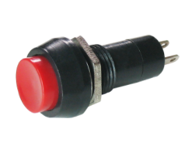 switch interruptor 220v Rojo Redondo PBS-11A-R