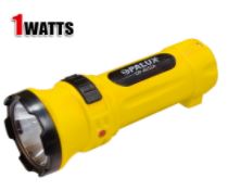 linterna led recargable OPALUX 1w (pequeña)