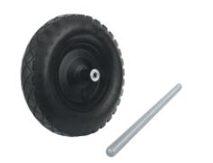 Llanta para carretilla 16" completa TRUPER