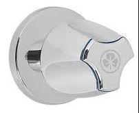 Llave de ducha CROMADA TREBOL