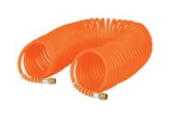 Manguera Tipo Resorte para comprensora 1/4 x 15.2 Mtrs Truper