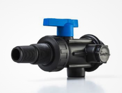 Multiconector con valvula ROTOPLAST (llave de paso para tanque)