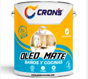 Pintura Esmalte OLEOMATE CRONS 1 galon - Marfil