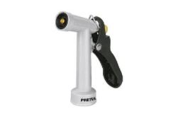 pistola de riego plastica 4" + adaptador de manguera
