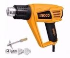 Pistola de calor 2000w 350-550c + 4 boquillas INCCO