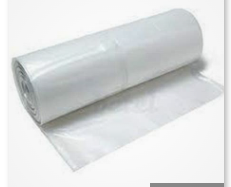 Plastico Transparente 1 Metro alto manga plastica