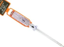 probador piloto Corriente Alterna 19 cm truper