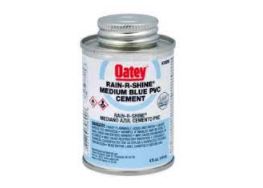 Pegamento Cemento azul pvc 1/32 4 Onz Galon OATEY / WELD ALL