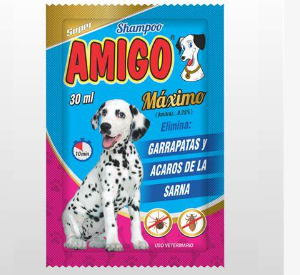 Shampoo Amigo para perro champu 30ml