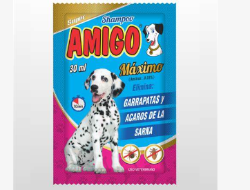 Shampoo Amigo para perro champu 30ml