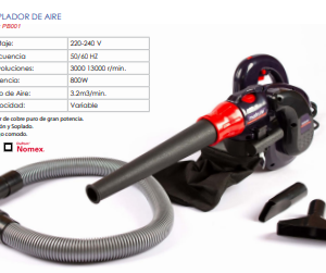 Soplador / Aspirador de Aire 800w MAKUTE PROFESIONAL