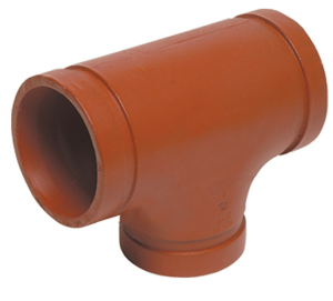 Tee Desague De 160 X 160mm Naranja S/P Santo Domingo (6 X 6)