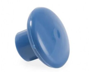 Tirador Jalador Manija Mueble BOTON Negro/Marron PLASTICO