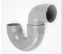 Trampa Hechiza tubo Gris 2" SIN REGISTRO INYECTOPLAST&nbsp;