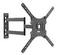 Rack Tv 23" a 55" giratorio UNL47 DOBLE BRAZO BATBLACK