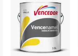 Pintura Esmalte VENCEDOR 1 galon - Rojo Mandarin